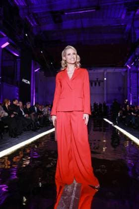 31.01.2025, Michelle Hunziker, , zur Marc Cain Fashion Show Parallel Universe zur Berlin Fashion Week 2025, Kraftwerk Berlin, Berlin, Berlin Deutschland