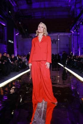 31.01.2025, Michelle Hunziker, , zur Marc Cain Fashion Show Parallel Universe zur Berlin Fashion Week 2025, Kraftwerk Berlin, Berlin, Berlin Deutschland