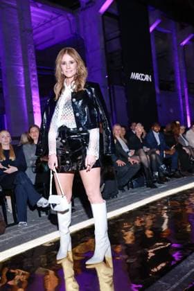 31.01.2025, Mareile Hoeppner zur Marc Cain Fashion Show Parallel Universe zur Berlin Fashion Week 2025, Kraftwerk Berlin, Berlin, Berlin Deutschland