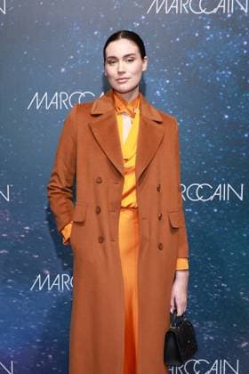 31.01.2025, Gloria Sophie Burkandt zur Marc Cain Fashion Show Parallel Universe zur Berlin Fashion Week 2025, Kraftwerk Berlin, Berlin, Berlin Deutschland