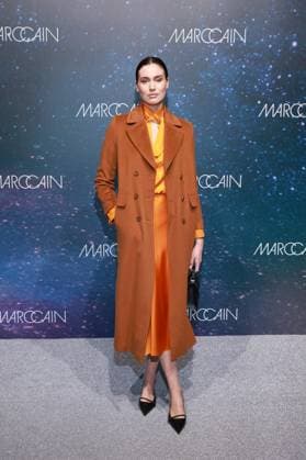 31.01.2025, Gloria Sophie Burkandt zur Marc Cain Fashion Show Parallel Universe zur Berlin Fashion Week 2025, Kraftwerk Berlin, Berlin, Berlin Deutschland
