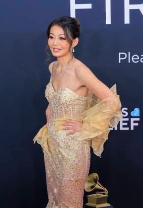 February 2, 2025, Los Angeles, California, USA: Kathy Wen at the 67th Grammy Awards held at Crypto.com Arena in Los Angeles California on Sunday February 2, 2025. JAVIER ROJAS PI Los Angeles USA - ZUMAp124 20250202_zaa_p124_459 Copyright: xJavierxRojasx