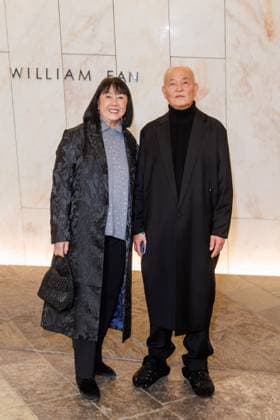 Berlin Fashion Week - 10 Year Anniversary William Fan Wai Ying Fan und Chau Meng Fan bei der 10 Year Anniversary William Fan Fashion Show im Rahmen der Berlin Fashion Week Herbst Winter 2025 in der Philharmonie am 03.02.2025 in Berlin. Copyright: xEventpressxKochanx