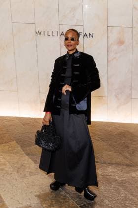 Berlin Fashion Week - 10 Year Anniversary William Fan Lindiwe Suttle bei der 10 Year Anniversary William Fan Fashion Show im Rahmen der Berlin Fashion Week Herbst Winter 2025 in der Philharmonie am 03.02.2025 in Berlin. Copyright: xEventpressxKochanx