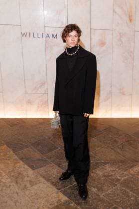 Berlin Fashion Week - 10 Year Anniversary William Fan Fred Rabe (Giant Rooks) bei der 10 Year Anniversary William Fan Fashion Show im Rahmen der Berlin Fashion Week Herbst Winter 2025 in der Philharmonie am 03.02.2025 in Berlin. Copyright: xEventpressxKochanx