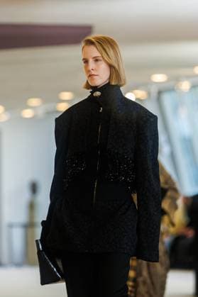 Berlin Fashion Week - 10 Year Anniversary William Fan Klara Lange bei der 10 Year Anniversary William Fan Fashion Show im Rahmen der Berlin Fashion Week Herbst Winter 2025 in der Philharmonie am 03.02.2025 in Berlin. Copyright: xEventpressxKochanx