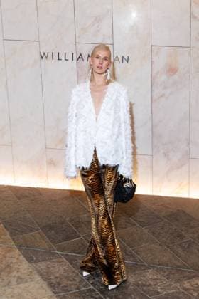 Berlin Fashion Week - 10 Year Anniversary William Fan Lilo Klinkenberg bei der 10 Year Anniversary William Fan Fashion Show im Rahmen der Berlin Fashion Week Herbst Winter 2025 in der Philharmonie am 03.02.2025 in Berlin. Copyright: xEventpressxKochanx