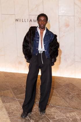 Berlin Fashion Week - 10 Year Anniversary William Fan Benny Opoku Arthur bei der 10 Year Anniversary William Fan Fashion Show im Rahmen der Berlin Fashion Week Herbst Winter 2025 in der Philharmonie am 03.02.2025 in Berlin. Copyright: xEventpressxKochanx