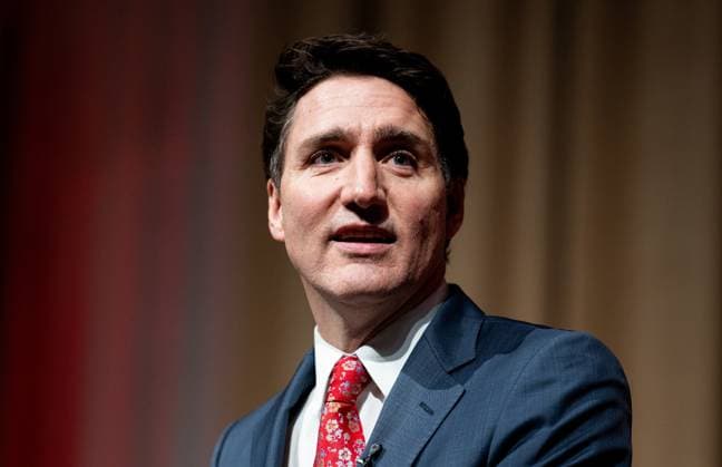 February 4, 2025, Ottawa, On, Canada: Prime Minister Justin Trudeau delivers remarks during a Lunar New Year celebration in Ottawa, on Tuesday, Feb. 4, 2025. Ottawa Canada  - ZUMAc35_ 20250204_zaf_c35_100 Copyright: xSpencerxColbyx