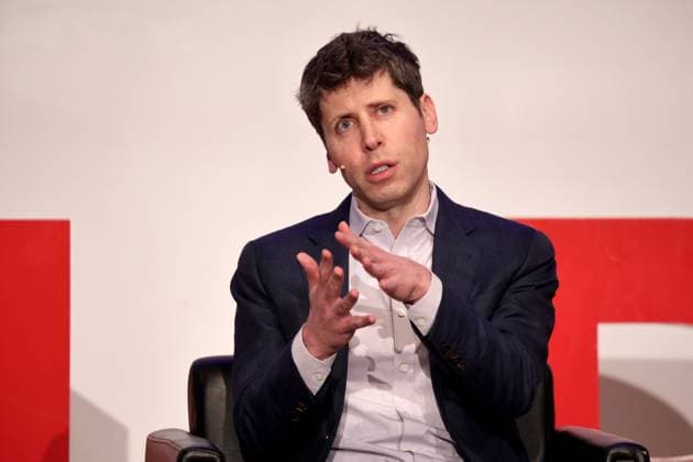 News Themen der Woche KW06 News Bilder des Tages Sam Altman, Co-Founder und CEO von OpenAI, Podiumsdiskussion in der TU Berlin, DEU, Berlin, 07.02.2025 *** Sam Altman, Co Founder and CEO of OpenAI, panel discussion at TU Berlin, DEU, Berlin, 07 02 2025
