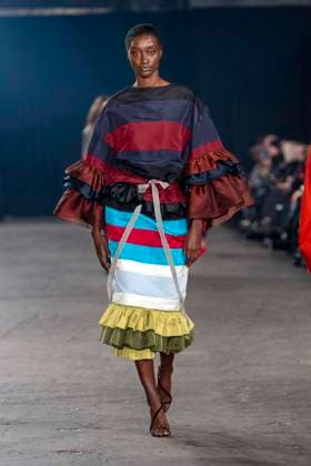 Christopher John Rogers Ready to wear fall winter 2025 26 NEW YORK February 2025 Christopher John Rogers Ready to wear fall winter 2025 26 NEW YORK February 2025, Credit:Zeppelin Avalon  Copyright: xZeppelinx xAvalonx 0961013969