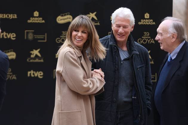 Actor Richard Gere during Goya International awards 2025 in Granada on Friday, 07 February 2025. Cordon Press 