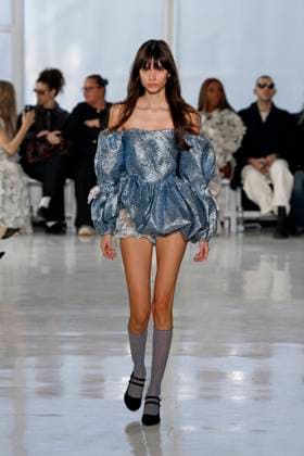 AKNVAS Ready to wear fall winter 2025 26 NEW YORK February 2025 AKNVAS Ready to wear fall winter 2025 26 NEW YORK February 2025, Credit:Zeppelin Avalon  Copyright: xZeppelinx xAvalonx 0961207414