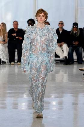 AKNVAS Ready to wear fall winter 2025 26 NEW YORK February 2025 AKNVAS Ready to wear fall winter 2025 26 NEW YORK February 2025, Credit:Zeppelin Avalon  Copyright: xZeppelinx xAvalonx 0961207478
