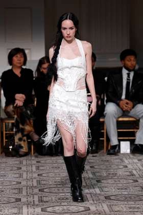 Kim Shui Ready to wear fall winter 2025 26 NEW YORK February 2025 Kim Shui Ready to wear fall winter 2025 26 NEW YORK February 2025, Credit:Zeppelin Avalon  Copyright: xZeppelinx xAvalonx 0961292865