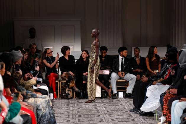 Kim Shui Ready to wear fall winter 2025 26 NEW YORK February 2025 Kim Shui Ready to wear fall winter 2025 26 NEW YORK February 2025, Credit:Zeppelin Avalon  Copyright: xZeppelinx xAvalonx 0961294172