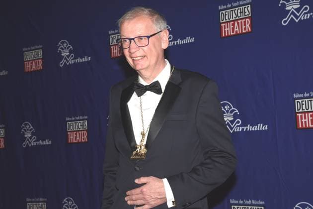 Guenther Jauch Moderator Karl Valentin Orden Preistraeger Muenchen 08.02.2025 Deutsches Theater Grosser Narrhalla Ball SoirÃ e mit Verleihung des Karl Valentin Orden an Guenther Jauch, Moderator, Journalist Produzent Muenchen