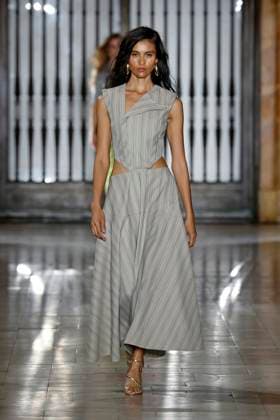 Prabal Gurung Ready to wear fall winter 2025 26 NEW YORK February 2025 Prabal Gurung Ready to wear fall winter 2025 26 NEW YORK February 2025, Credit:Zeppelin Avalon  Copyright: xZeppelinx xAvalonx 0961605861
