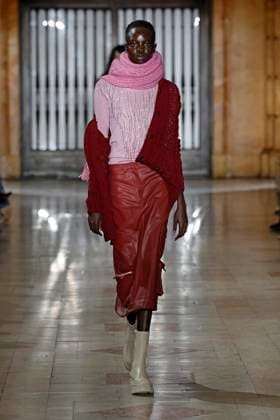 Prabal Gurung Ready to wear fall winter 2025 26 NEW YORK February 2025 Prabal Gurung Ready to wear fall winter 2025 26 NEW YORK February 2025, Credit:Zeppelin Avalon  Copyright: xZeppelinx xAvalonx 0961605911