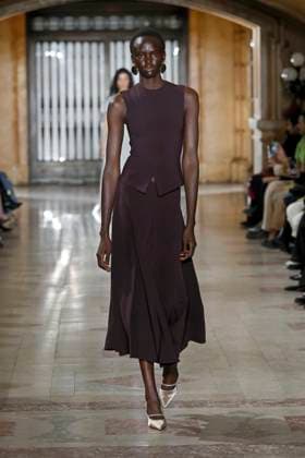 Prabal Gurung Ready to wear fall winter 2025 26 NEW YORK February 2025 Prabal Gurung Ready to wear fall winter 2025 26 NEW YORK February 2025, Credit:Zeppelin Avalon  Copyright: xZeppelinx xAvalonx 0961606062