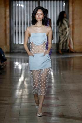 Prabal Gurung Ready to wear fall winter 2025 26 NEW YORK February 2025 Prabal Gurung Ready to wear fall winter 2025 26 NEW YORK February 2025, Credit:Zeppelin Avalon  Copyright: xZeppelinx xAvalonx 0961606193