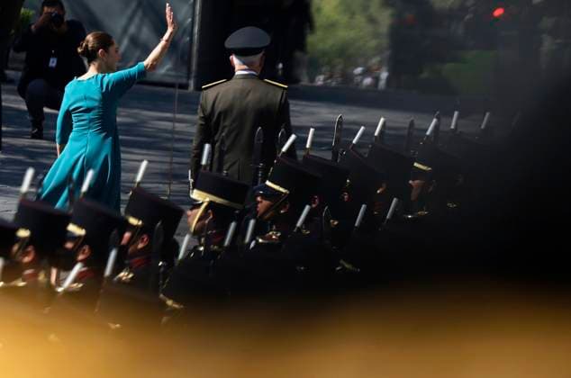 Claudia Sheinbaum, President Of Mexico, Leads 112th Anniversary Of The March Of Loyalty Claudia Sheinbaum, President of Mexico, leads the 112th Anniversary of the March of Loyalty at the Alcazar of Chapultepec Castle in Mexico City, Mexico, on February 9, 2025. This event commemorates the escort that the Corps of Cadets of the Heroic Military College provides to President Francisco I. Madero on February 9, 1913, during the beginning of the coup d etat known as the Tragic Ten Days. Mexico City Mexico City Mexico  Copyright: xGerardoxVieyrax originalFilename: vieyra-notitle250209_npewl.jpg