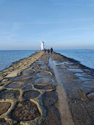 Westmole in Swinemünde, Usedom Westmole in Swinemünde, Insel Usedom Copyright: xZoonar.com GabrielexSitnik-Schmachx 22790248