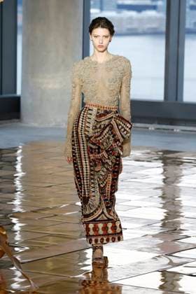Ulla Johnson Ready to wear fall winter 2025 26 NEW YORK February 2025 Ulla Johnson Ready to wear fall winter 2025 26 NEW YORK February 2025, Credit:Zeppelin Avalon  Copyright: xZeppelinx xAvalonx 0961811922