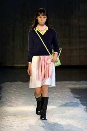 Sandy Liang Ready to wear fall winter 2025 26 NEW YORK February 2025 Sandy Liang Ready to wear fall winter 2025 26 NEW YORK February 2025, Credit:Zeppelin Avalon  Copyright: xZeppelinx xAvalonx 0961811165