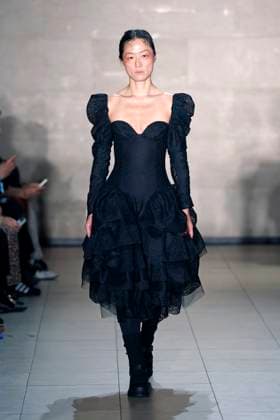 Meruert Tolegen Ready to wear fall winter 2025 26 NEW YORK February 2025 Meruert Tolegen Ready to wear fall winter 2025 26 NEW YORK February 2025, Credit:Zeppelin Avalon  Copyright: xZeppelinx xAvalonx 0961808275