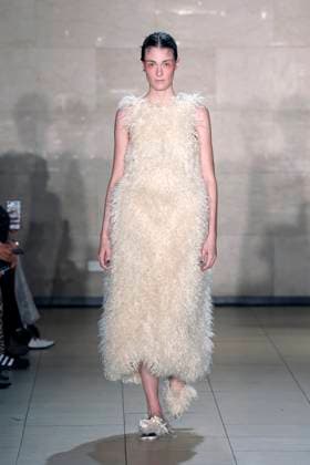 Meruert Tolegen Ready to wear fall winter 2025 26 NEW YORK February 2025 Meruert Tolegen Ready to wear fall winter 2025 26 NEW YORK February 2025, Credit:Zeppelin Avalon  Copyright: xZeppelinx xAvalonx 0961808540