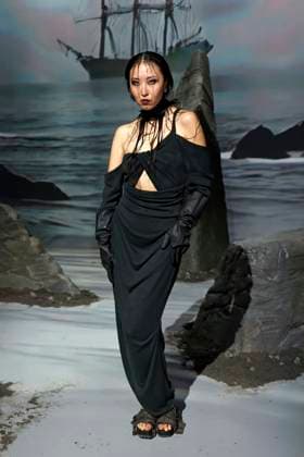 Elena Velez Ready to wear fall winter 2025 26 NEW YORK February 2025 Elena Velez Ready to wear fall winter 2025 26 NEW YORK February 2025, Credit:Zeppelin Avalon  Copyright: xZeppelinx xAvalonx 0961837458