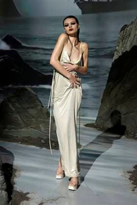Elena Velez Ready to wear fall winter 2025 26 NEW YORK February 2025 Elena Velez Ready to wear fall winter 2025 26 NEW YORK February 2025, Credit:Zeppelin Avalon  Copyright: xZeppelinx xAvalonx 0961837704