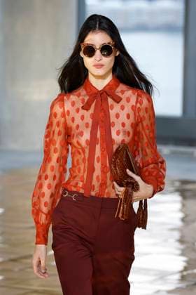 Ulla Johnson Ready to wear fall winter 2025 26 NEW YORK February 2025 Ulla Johnson Ready to wear fall winter 2025 26 NEW YORK February 2025, Credit:Zeppelin Avalon  Copyright: xZeppelinx xAvalonx 0961865273