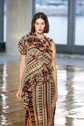 Ulla Johnson Ready to wear fall winter 2025 26 NEW YORK February 2025 Ulla Johnson Ready to wear fall winter 2025 26 NEW YORK February 2025, Credit:Zeppelin Avalon  Copyright: xZeppelinx xAvalonx 0961865539