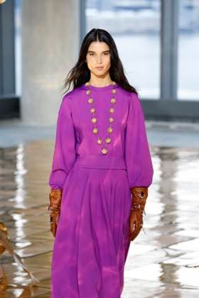 Ulla Johnson Ready to wear fall winter 2025 26 NEW YORK February 2025 Ulla Johnson Ready to wear fall winter 2025 26 NEW YORK February 2025, Credit:Zeppelin Avalon  Copyright: xZeppelinx xAvalonx 0961865840