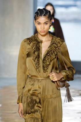 Ulla Johnson Ready to wear fall winter 2025 26 NEW YORK February 2025 Ulla Johnson Ready to wear fall winter 2025 26 NEW YORK February 2025, Credit:Zeppelin Avalon  Copyright: xZeppelinx xAvalonx 0961865850