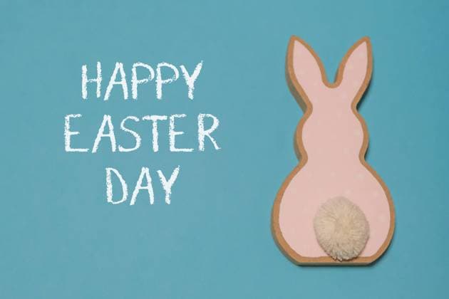 Easter composition with a wooden rabbit on a blue background. Banner. copy space. Template Easter day , 50556840.jpg, greeting, postcard, background, celebration, pastel, text, easter sunday, beautiful, april, happy, texture, message, cut out, poster, decor, template, easter, symbol, congratulate, blackboard, space, decoration, rabbit, home decor, painted, season, holiday, card, traditional, colorful, event, spring, easter day, decorative, design, day, color, easter bunny, egg, light RECORD DATE NOT STATED