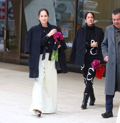 NYFW - Carolina Herrera With Her Family Designer Carolina Herrera with her daughters Carolina Adriana Herrera, Patricia Cristina Herrera and their children leave the Carolina Herrera show during the New York fashion week, NY, USA, on February 10, 2025. Photo by Dylan Travis ABACAPRESS.COM New York City NY United States  Copyright: xDylanxTravis ABACAx