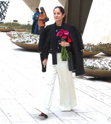 NYFW - Carolina Herrera With Her Family Designer Carolina Herrera with her daughters Carolina Adriana Herrera, Patricia Cristina Herrera and their children leave the Carolina Herrera show during the New York fashion week, NY, USA, on February 10, 2025. Photo by Dylan Travis ABACAPRESS.COM New York City NY United States  Copyright: xDylanxTravis ABACAx