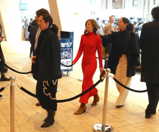 NYFW - Carolina Herrera With Her Family Designer Carolina Herrera with her daughters Carolina Adriana Herrera, Patricia Cristina Herrera and their children leave the Carolina Herrera show during the New York fashion week, NY, USA, on February 10, 2025. Photo by Dylan Travis ABACAPRESS.COM New York City NY United States  Copyright: xDylanxTravis ABACAx