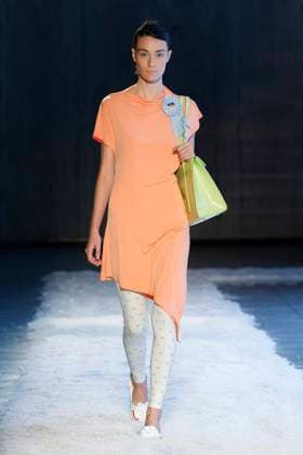Défilé de mode Sandy Liang collection automne hiver 2025 2026 lors de la Fashion Week de New York Model on the runway at the Sandy Liang Fall RTW 2025 fashion show as part of New York Fashion Week on February 09, 2025 in New York, New York New York Etats Unis  Copyright: xAgencex xBestimagexAgencex xBestimagex