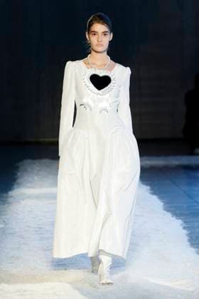 Défilé de mode Sandy Liang collection automne hiver 2025 2026 lors de la Fashion Week de New York Model on the runway at the Sandy Liang Fall RTW 2025 fashion show as part of New York Fashion Week on February 09, 2025 in New York, New York New York Etats Unis  Copyright: xAgencex xBestimagexAgencex xBestimagex