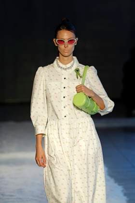 Sandy Liang Ready to Wear Fall Winter 2025 26 - New York, February 2025 Sandy Liang Ready to Wear Fall Winter 2025 26 - New York, February 2025, Credit:Zeppelin Avalon  Copyright: xZeppelinx xAvalonx 0961872384