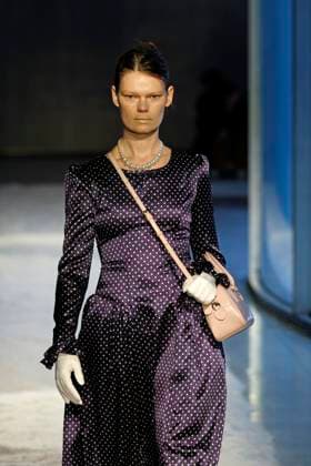 Sandy Liang Ready to Wear Fall Winter 2025 26 - New York, February 2025 Sandy Liang Ready to Wear Fall Winter 2025 26 - New York, February 2025, Credit:Zeppelin Avalon  Copyright: xZeppelinx xAvalonx 0961872450