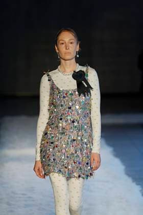 Sandy Liang Ready to Wear Fall Winter 2025 26 - New York, February 2025 Sandy Liang Ready to Wear Fall Winter 2025 26 - New York, February 2025, Credit:Zeppelin Avalon  Copyright: xZeppelinx xAvalonx 0961872520