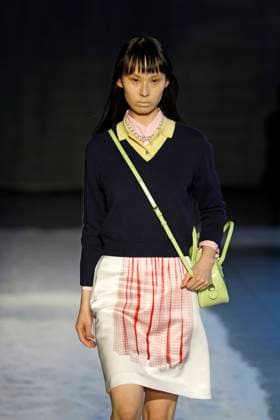 Sandy Liang Ready to Wear Fall Winter 2025 26 - New York, February 2025 Sandy Liang Ready to Wear Fall Winter 2025 26 - New York, February 2025, Credit:Zeppelin Avalon  Copyright: xZeppelinx xAvalonx 0961872771