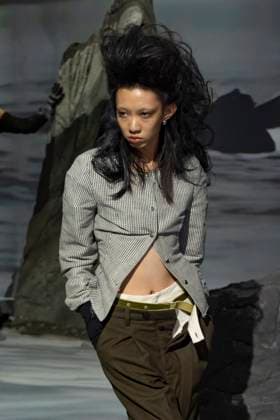 Défilé de mode Elena Velez collection automne hiver 2025 2026 lors de la Fashion Week de New York Model on the runway at the Elena Velez Fall RTW 2025 fashion show as part of New York Fashion Week on February 09, 2025 in New York, New York New York Etats Unis  Copyright: xAgencex xBestimagexAgencex xBestimagex