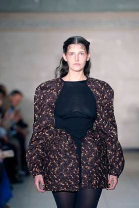 Meruert Tolegen Ready to Wear Fall Winter 2025 26 - New York, February 2025 Meruert Tolegen Ready to Wear Fall Winter 2025 26 - New York, February 2025, Credit:Zeppelin Avalon  Copyright: xZeppelinx xAvalonx 0961891093