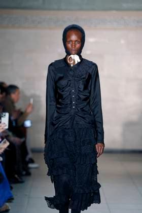 Meruert Tolegen Ready to Wear Fall Winter 2025 26 - New York, February 2025 Meruert Tolegen Ready to Wear Fall Winter 2025 26 - New York, February 2025, Credit:Zeppelin Avalon  Copyright: xZeppelinx xAvalonx 0961891531